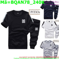 Bộ quần áo short nam nhiều màu sắc trẻ trung BQAN78(RBB)